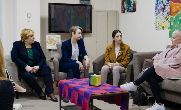 Shadow Cabinet visits domestic abuse charity in Hammersmith