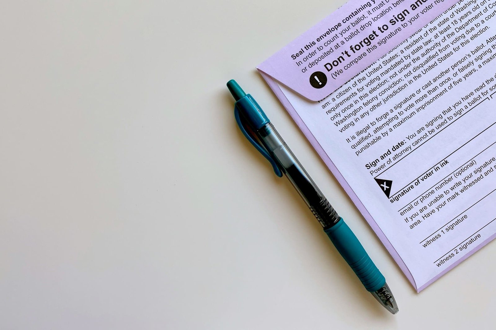 Register to vote for the Election by, 18th June.