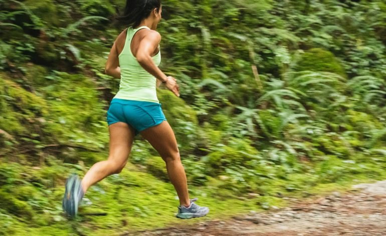 A runner demonstrating Zone 2 cardio with a running workout, highlighting fitness benefits.