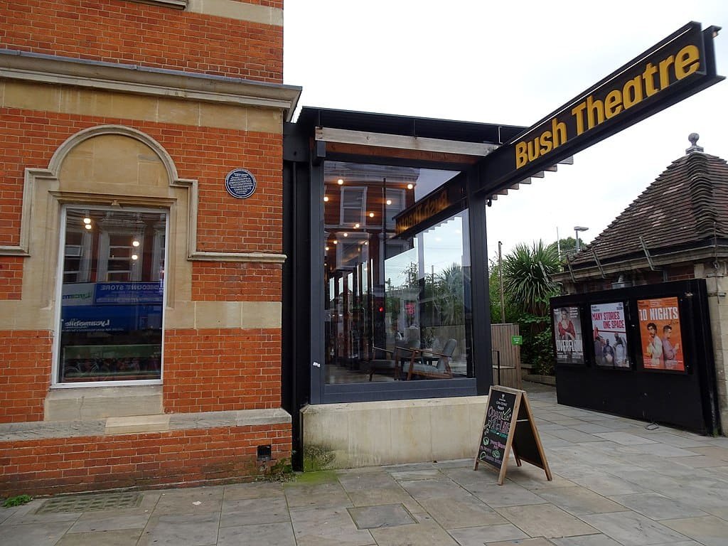 Bush Theatre Passmore Edwards plaque 7 Uxbridge Road London W12 8LJ (1)