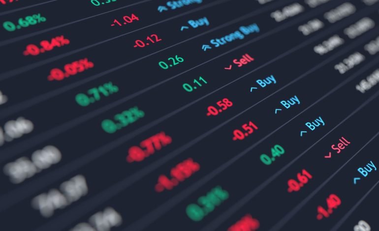 Stock market display symbolizing the financial landscape and Hargreaves Lansdown’s £5.4 billion private equity acquisition