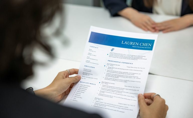 Job support initiative helping individuals with employment and CV preparation.