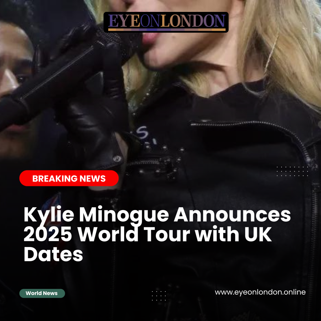 Kylie Minogue Announces 2025 World Tour with UK Dates