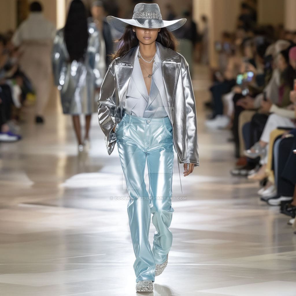 blue shades are expected to dominate the runway