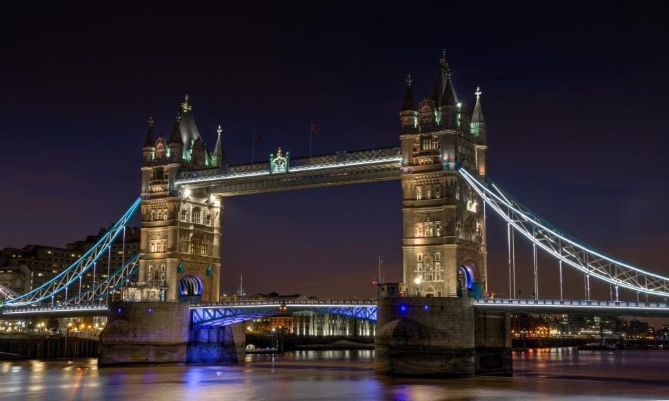Pro-Palestine Protest Blocks Tower Bridge Following Trafalgar Square Rally