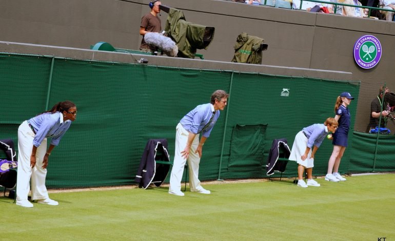 Wimbledon Electronic Line Calling 2025 replaces line judges on court