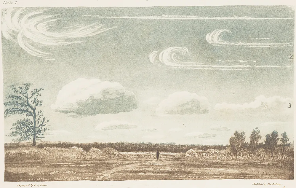 2. An illustration from Thomas Forster’s 1815 book Researches About Atmospheric Phenomena, engraved by Frederick Christian Lewis