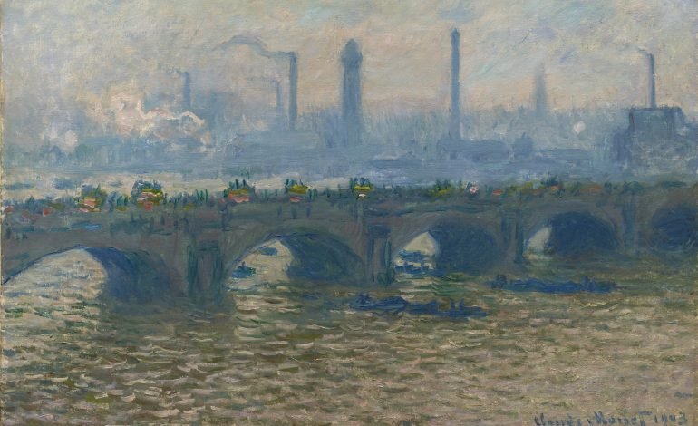 4. Claude Monet (1840 1926), Waterloo Bridge, Overcast, 1903, oil on canvas, Ordrupgaard, Denmark. Photo Anders Sune Berg