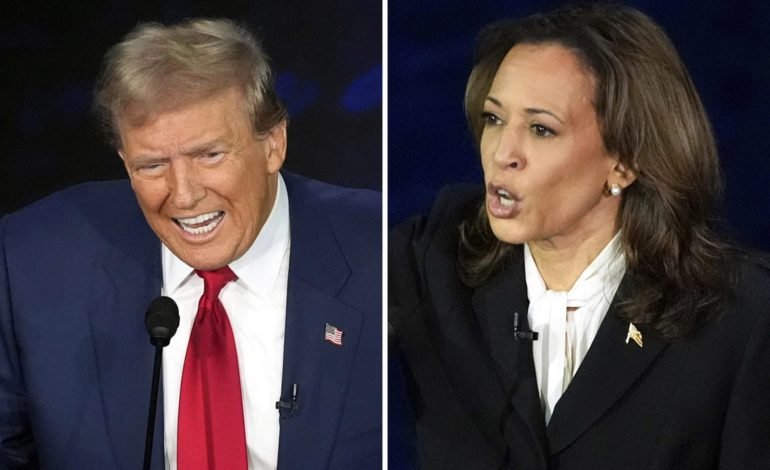 Trump and Harris offer starkly different futures in the 2024 US election debate