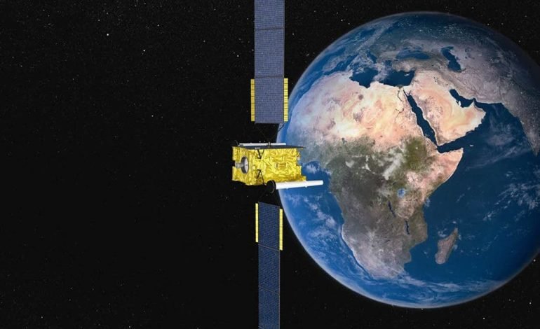 Who moved Skynet 1A? A satellite in Earth's orbit representing the mystery of the UK's oldest satellite relocation
