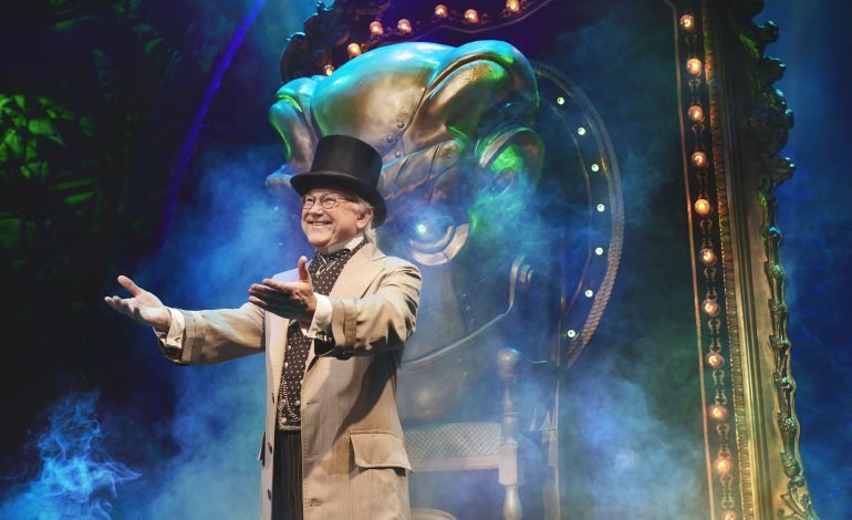 Wicked – The Musical Review Michael Fenton Stevens as The Wizard at Apollo Victoria Theatre, LondonPhoto Matt CrockettRT