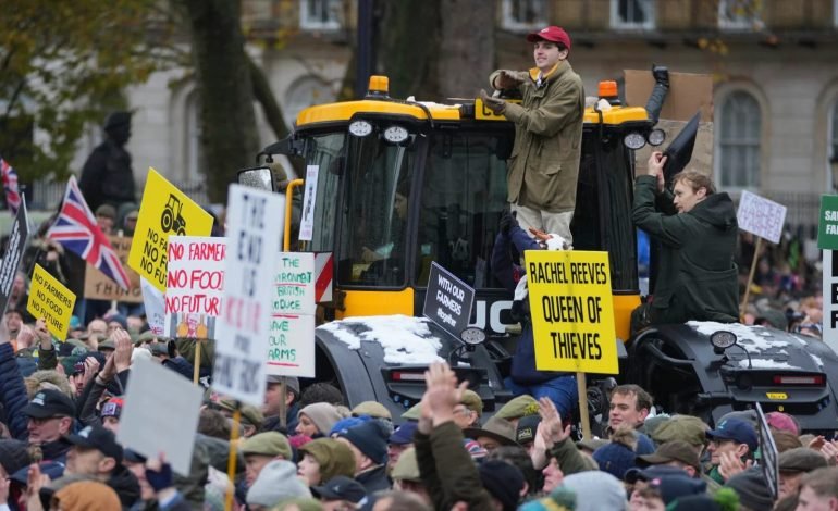 1a96fac7 united kingdom london farmers tax protest 191124