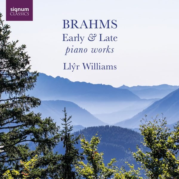 Album Cover for Brahms Early and Late Piano Music