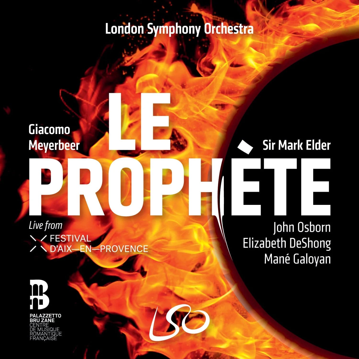 Album Cover for Meyerbeer Le Prophète