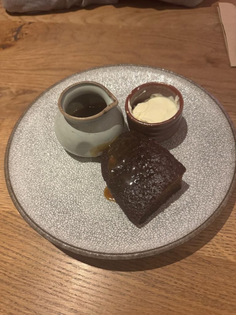 The Sticky Toffee Pudding