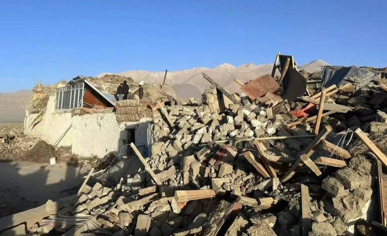 Image showing that an Earthquake hits Tibet, causing widespread destruction