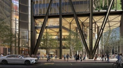 City of London Approves 54-Storey Tower at 99 Bishopsgate