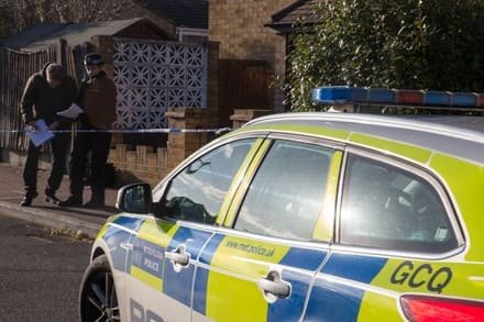Police cordon in South London after man dies following emergency response.