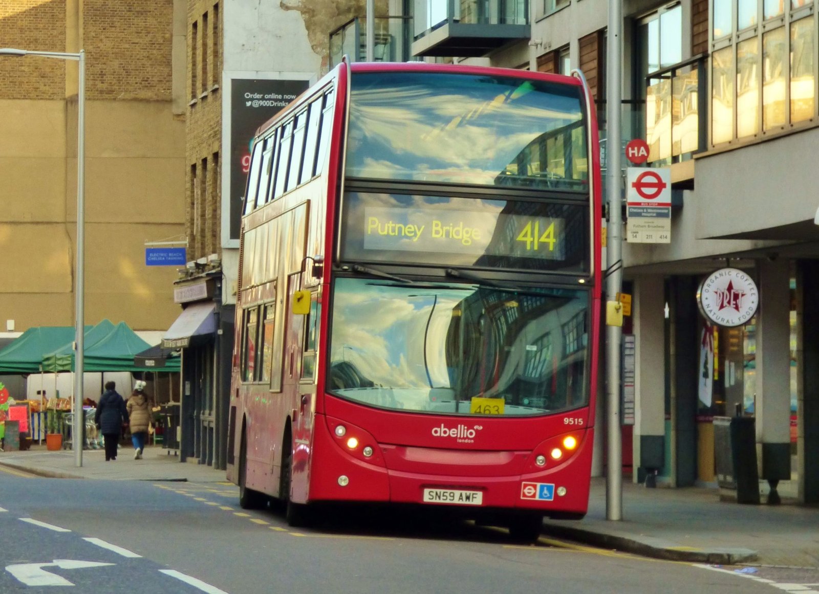 TfL are to Scrap 414 Bus Route in February