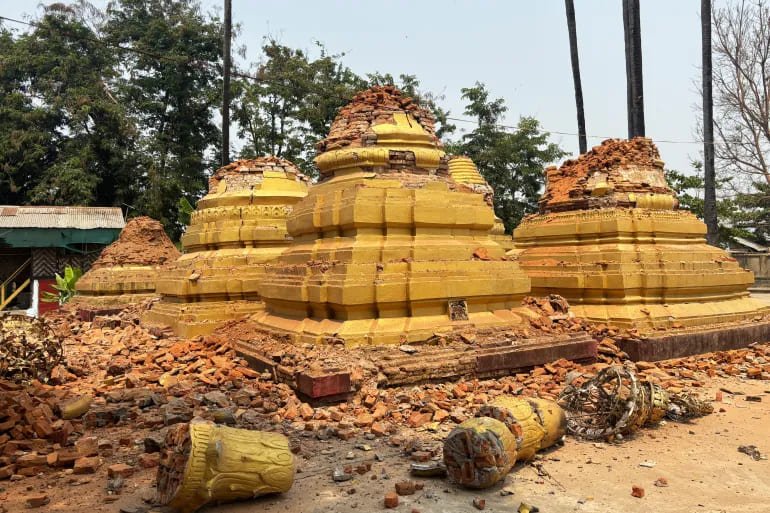 Myanmar earthquake 2025 leaves 1,600 dead amid conflict