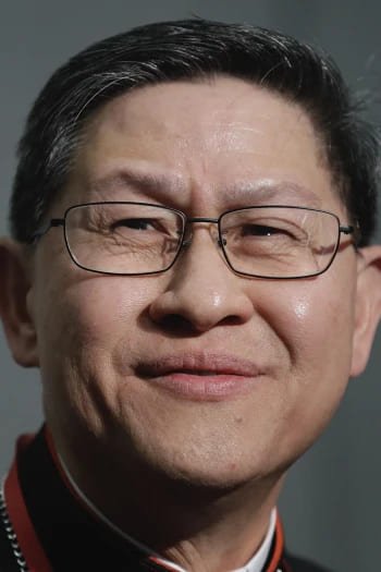 Cardinal Luis Antonio Tagle smiles during a news conference at the Vatican, Oct. 23, 2018. (AP Photo Alessandra Tarantino, File)