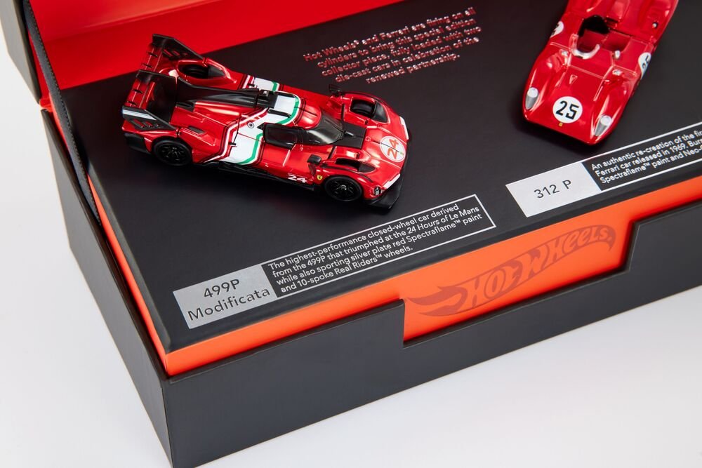 Hot Wheels and Ferrari launch new 1:64 scale model collection