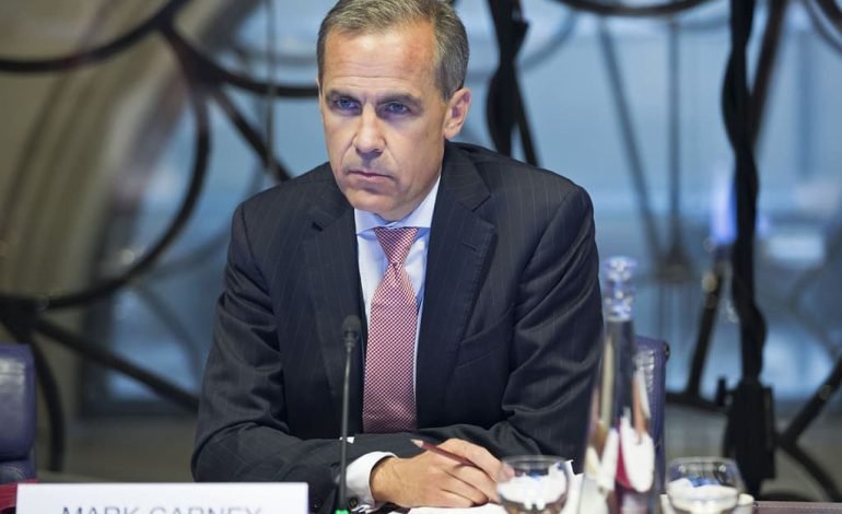 Mark Carney at a press conference amid Trump taunts over Canada’s sovereignty and US relations