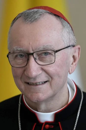 Vatican Secretary of State Cardinal Pietro Parolin is pictured in Berlin on June 29, 2021. (AP Photo Michael Sohn, File)