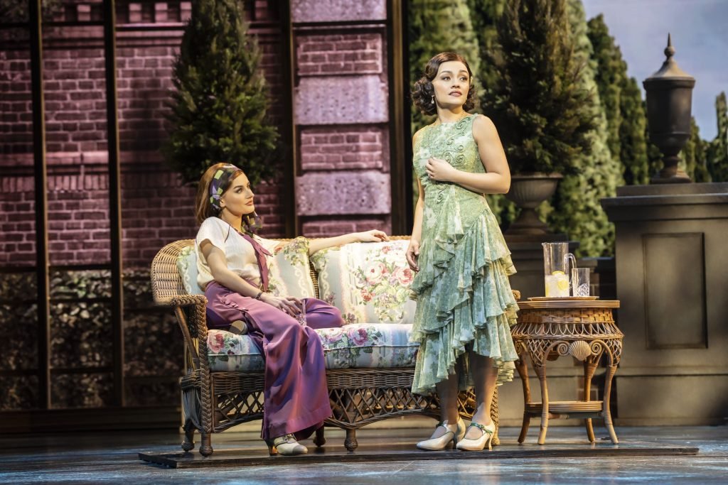 Frances Mayli McCann & Amber Davies in The Great Gatsby West End (c) Johan Persson 5065 copy