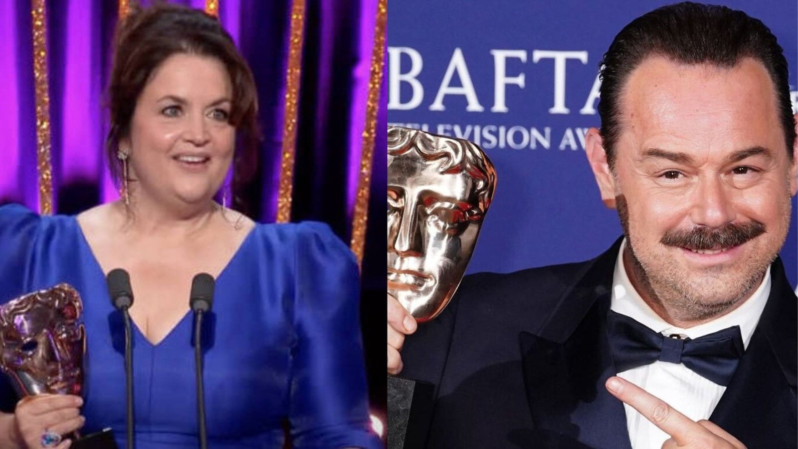Ruth Jones and Danny Dyer Shine at BAFTA TV Awards 2025