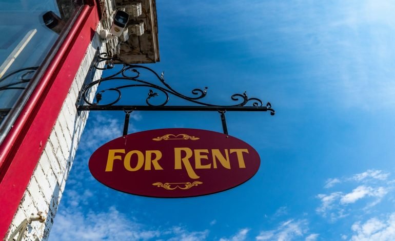 for rent sign