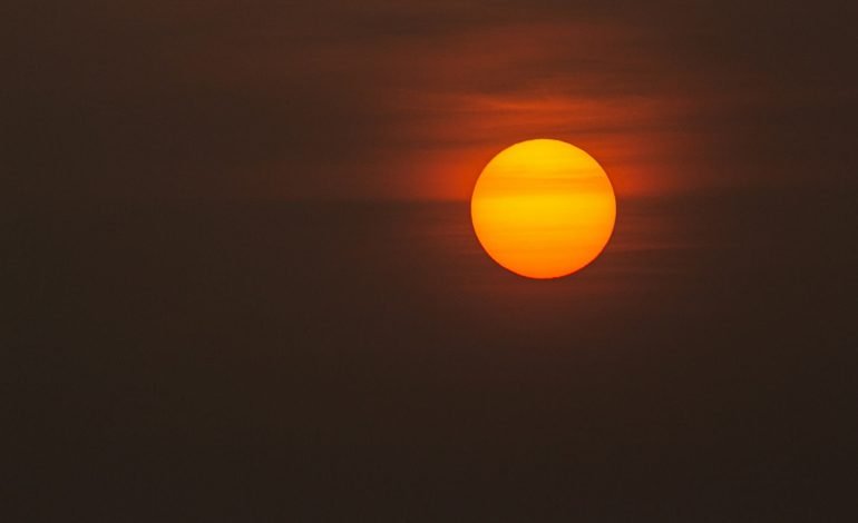 sun in the sky