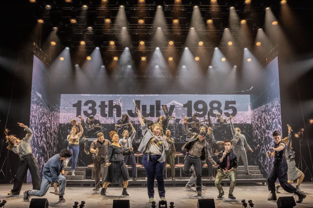 2. The cast of JUST FOR ONE DAY THE LIVE AID MUSICAL. Photo credit Evan Zimmerman. copy