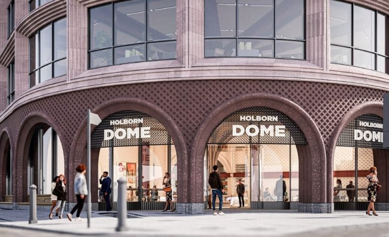 Holborn Dome inspired by Knights Templar architecture as part of new High Holborn development in London