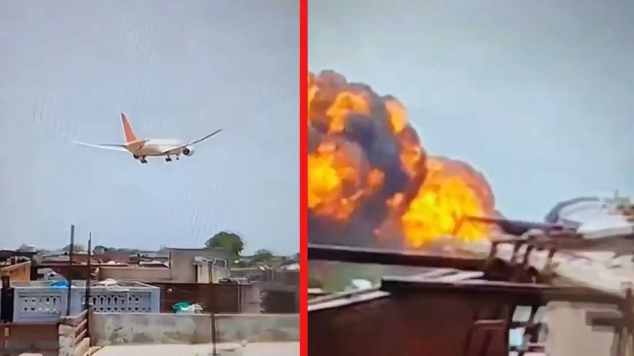 London-bound Air India Flight Crashes in Ahmedabad