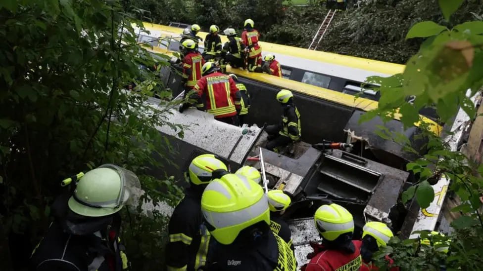 Deadly train derailment in Germany raises urgent safety questions