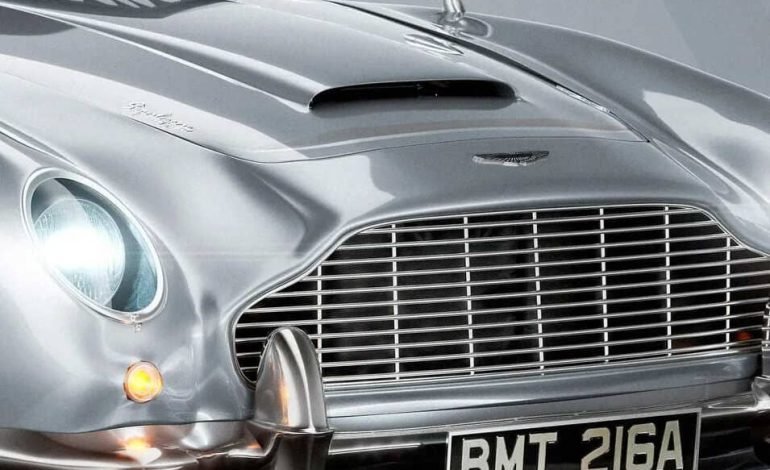 James Bond First Light Aston Martin DB5 digitally created with high detail