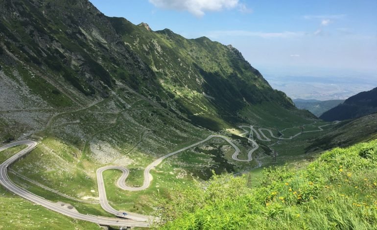 Transfagarasan road where the motorcyclist was killed