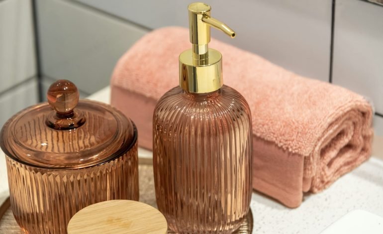 bathroom soap dispenser
