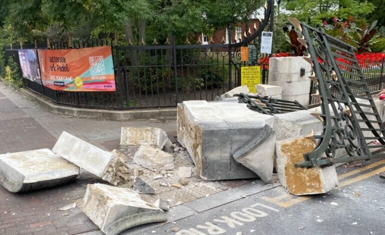 Albert Gate in Battersea Park to be repaired following damage