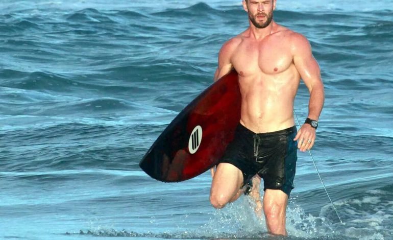 Chris Hemsworth Limitless season two actor surfing and training for health challenges