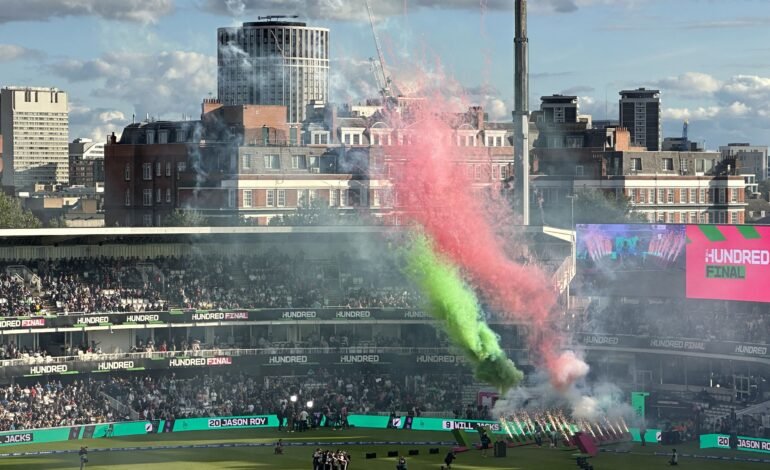 Crowds at Lord’s Cricket Ground during The Hundred Final