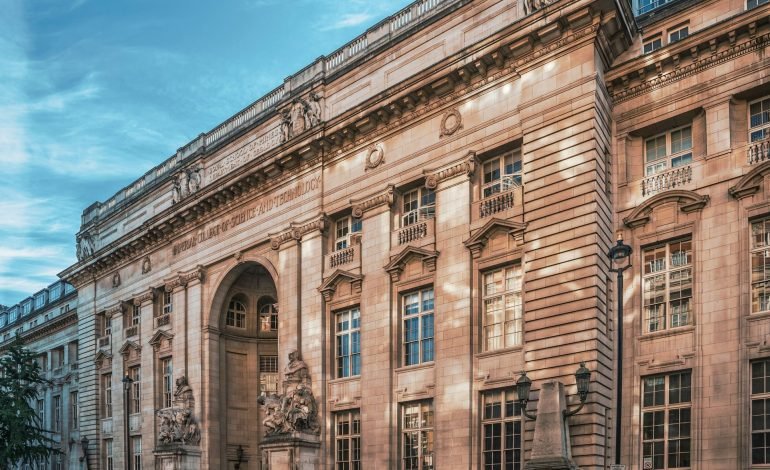 Imperial College of Science & Technology building in London