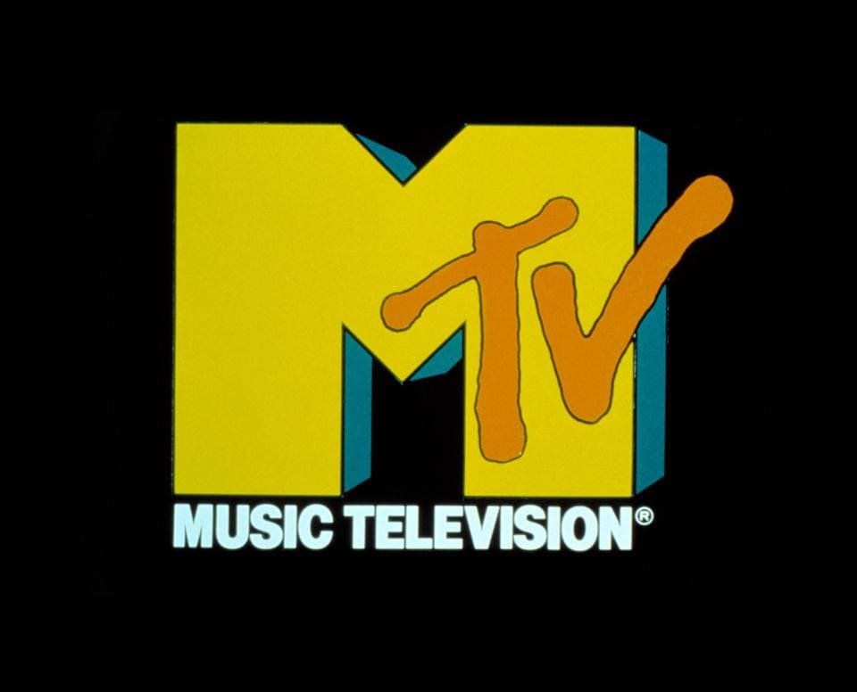 MTV UK logo, classic yellow M with orange TV letters, marking the end of MTV UK music channel in London