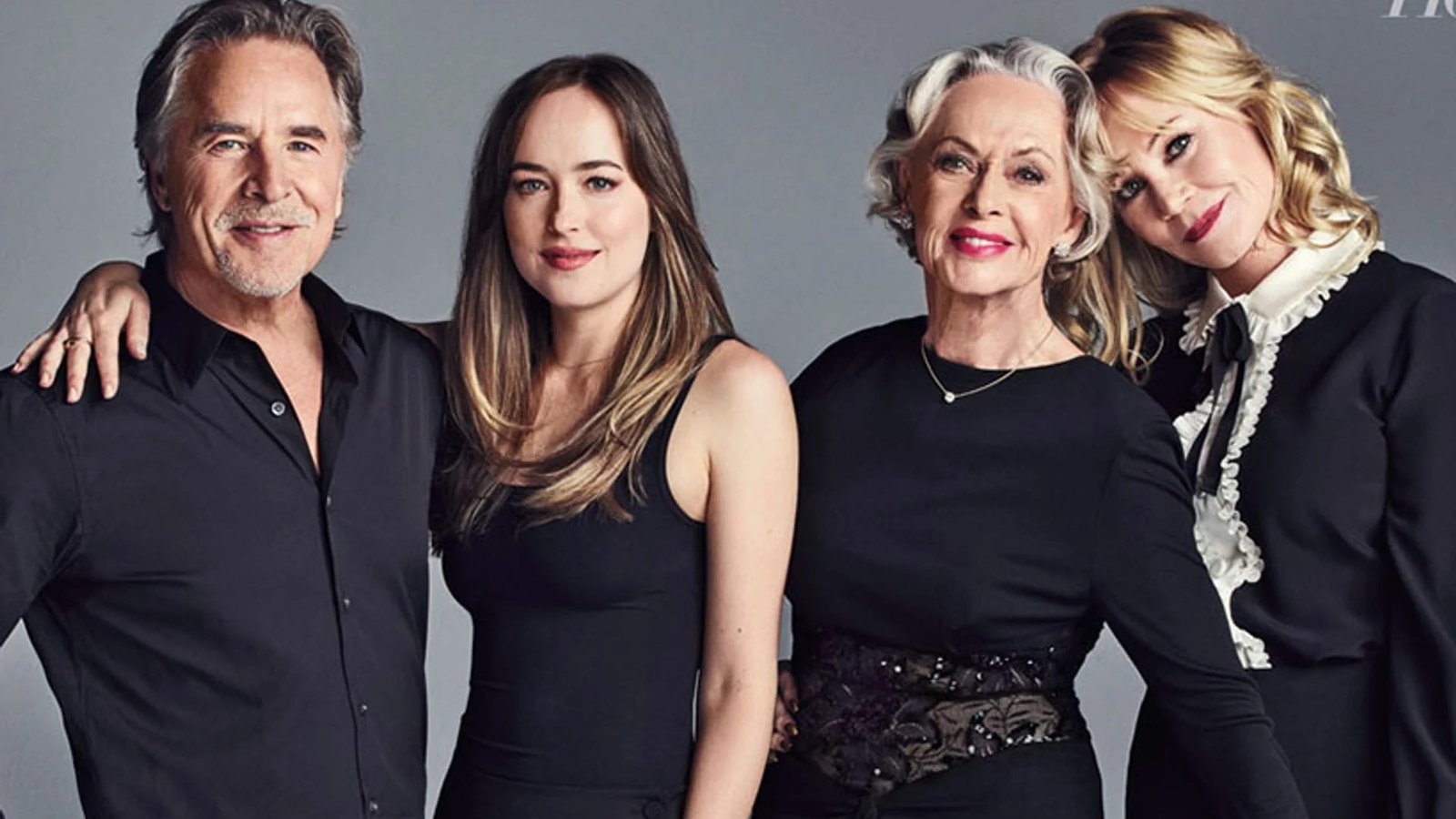 Melanie Griffith and Dakota Johnson red carpet – family portrait with Don Johnson and Tippi Hedren