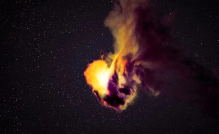 The strangest supernova ever seen reveals a star stripped to its core