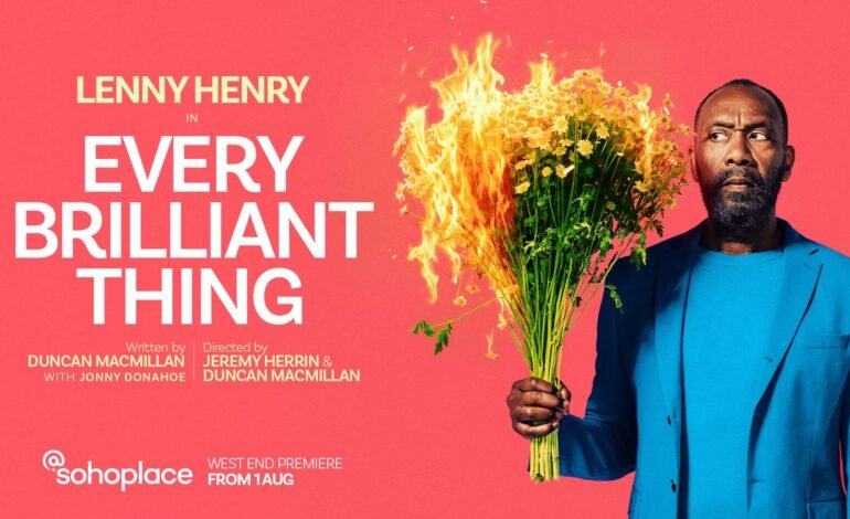 Lenny Henry lights up @sohoplace in Every Brilliant Thing