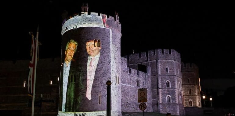 Windsor Castle projection arrests
