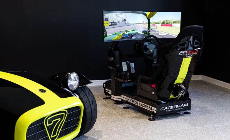 caterham and fpzero simulators sim set up