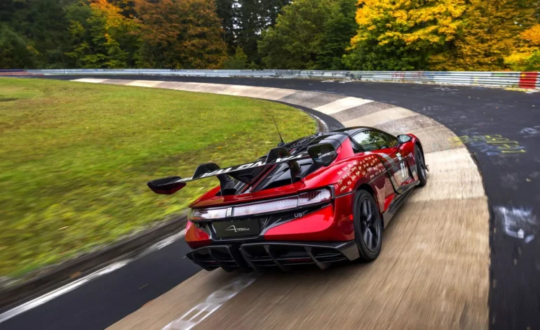 Electric hypercar record at Nurburgring broken by YANGWANG